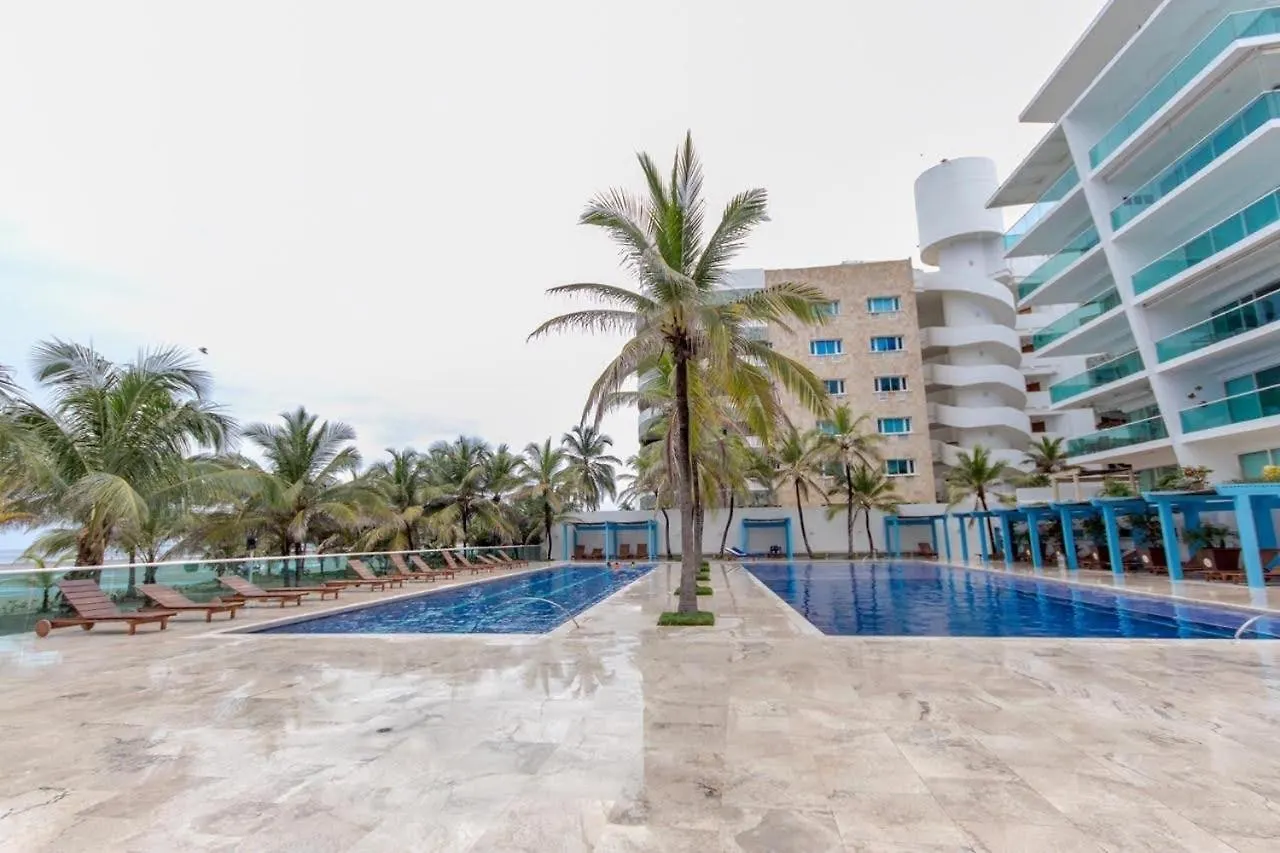 Apto Con Salida Directa A La Playa Cartagena Colombia 0*,  콜롬비아